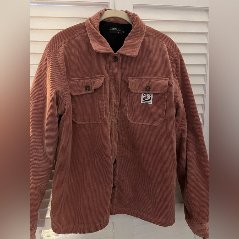 Doomsday corduroy, fleece lined jacket.